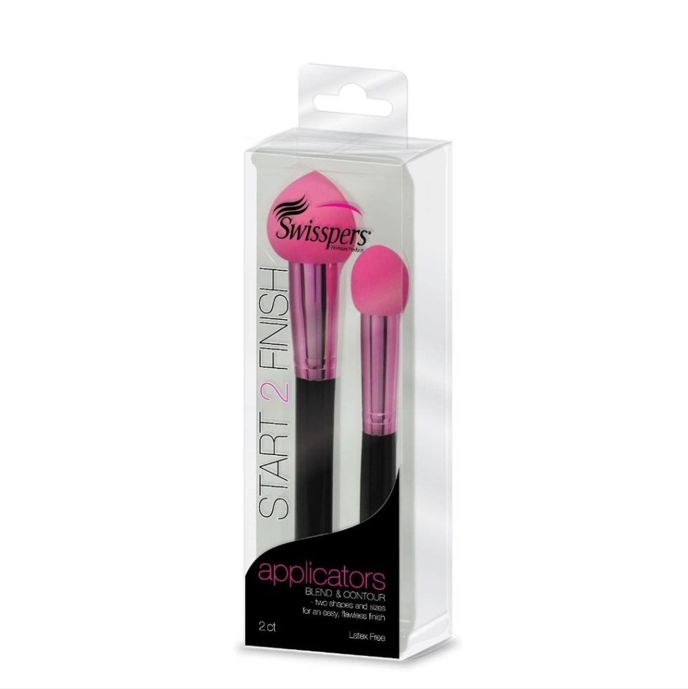 Swisspers Start 2 Finish Blend & Contour Applicators